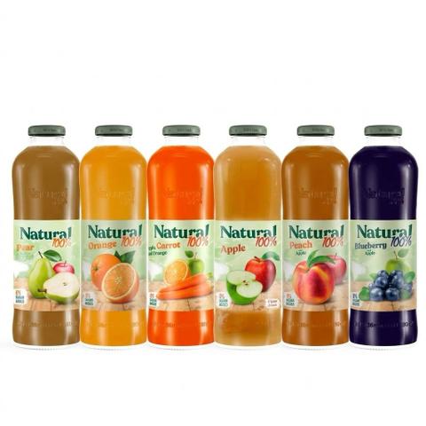 NATURAL 100% Juice 750ml – 6-pack