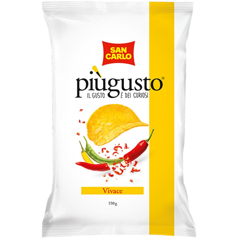 Chips Piugusto Vivace Paprika 150g