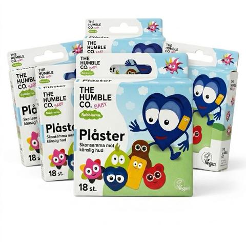 Babblarna Plåster Cutout 18st – 5-pack (90 st totalt)