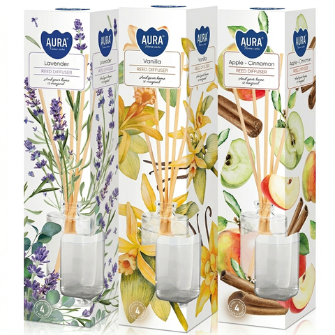 Aura Diffuser – Doftpinnar 3-pack 45ml