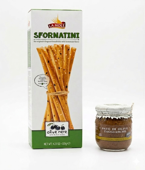 Aperitivo – Grissini & Olivpatè